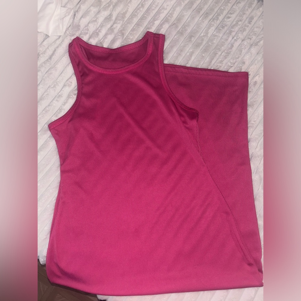 Long Pink Dress